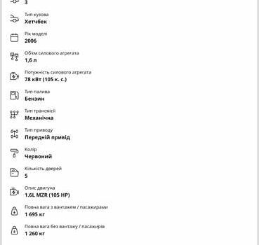 Красный Мазда 3, объемом двигателя 1.6 л и пробегом 205 тыс. км за 4938 $, фото 73 на Automoto.ua