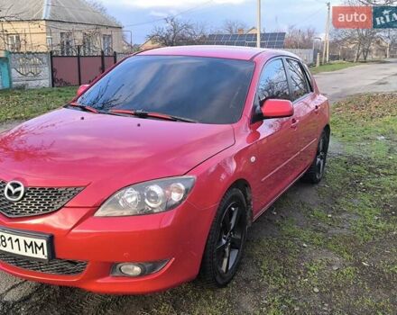 Красный Мазда 3, объемом двигателя 2 л и пробегом 256 тыс. км за 4800 $, фото 4 на Automoto.ua