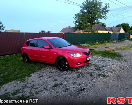 Красный Мазда 3, объемом двигателя 2 л и пробегом 255 тыс. км за 4800 $, фото 3 на Automoto.ua