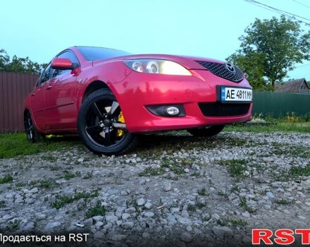 Красный Мазда 3, объемом двигателя 2 л и пробегом 255 тыс. км за 4800 $, фото 4 на Automoto.ua