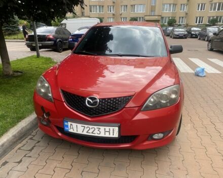 Красный Мазда 3, объемом двигателя 1.6 л и пробегом 295 тыс. км за 3500 $, фото 3 на Automoto.ua