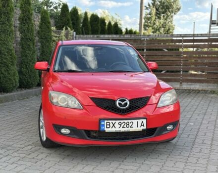 Красный Мазда 3, объемом двигателя 1.6 л и пробегом 251 тыс. км за 5900 $, фото 1 на Automoto.ua