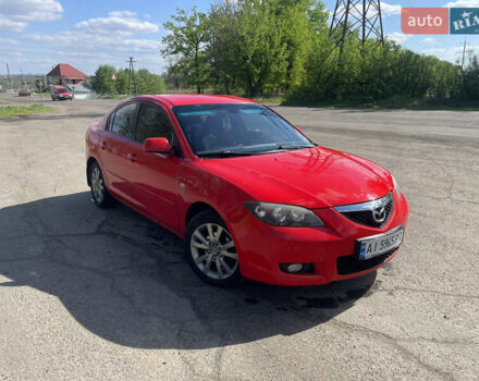Красный Мазда 3, объемом двигателя 1.6 л и пробегом 214 тыс. км за 4200 $, фото 1 на Automoto.ua