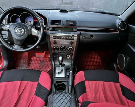 Красный Мазда 3, объемом двигателя 1.6 л и пробегом 149 тыс. км за 6500 $, фото 1 на Automoto.ua