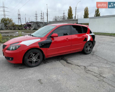 Мазда 3 2007 в Кременчуге на Automoto.ua Красный Мазда 3, объемом двигателя 1.6 л и пробегом 320 тыс. км за 5800 $, фото 3 на Automoto.ua