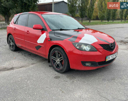 Мазда 3 2007 в Кременчуге на Automoto.ua Красный Мазда 3, объемом двигателя 1.6 л и пробегом 320 тыс. км за 5800 $, фото 9 на Automoto.ua