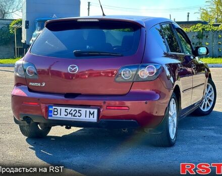 Красный Мазда 3, объемом двигателя 1.6 л и пробегом 222 тыс. км за 4550 $, фото 2 на Automoto.ua