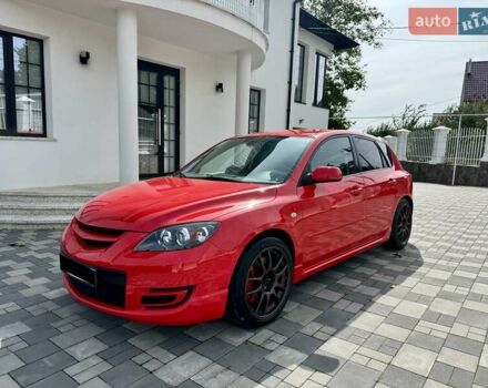 Красный Мазда 3, объемом двигателя 2.3 л и пробегом 103 тыс. км за 9800 $, фото 1 на Automoto.ua