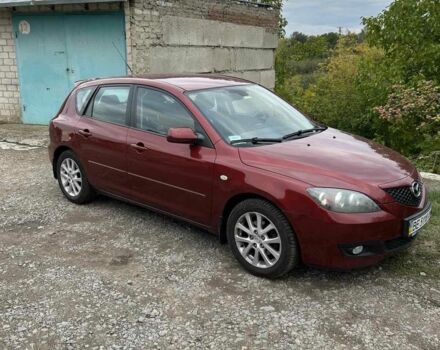 Красный Мазда 3, объемом двигателя 1.6 л и пробегом 120 тыс. км за 6300 $, фото 1 на Automoto.ua