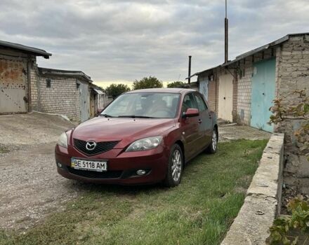 Красный Мазда 3, объемом двигателя 1.6 л и пробегом 120 тыс. км за 6300 $, фото 2 на Automoto.ua