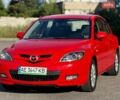 Красный Мазда 3, объемом двигателя 1.6 л и пробегом 190 тыс. км за 6699 $, фото 1 на Automoto.ua