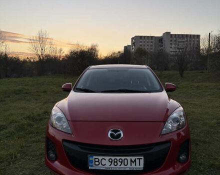 Красный Мазда 3, объемом двигателя 1.6 л и пробегом 51 тыс. км за 9800 $, фото 1 на Automoto.ua