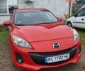Красный Мазда 3, объемом двигателя 1.6 л и пробегом 194 тыс. км за 9100 $, фото 1 на Automoto.ua