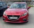 Красный Мазда 3, объемом двигателя 2 л и пробегом 186 тыс. км за 9500 $, фото 1 на Automoto.ua