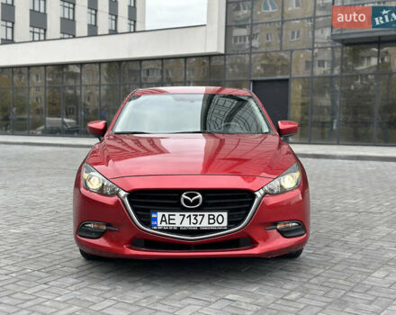Красный Мазда 3, объемом двигателя 2 л и пробегом 56 тыс. км за 12500 $, фото 1 на Automoto.ua