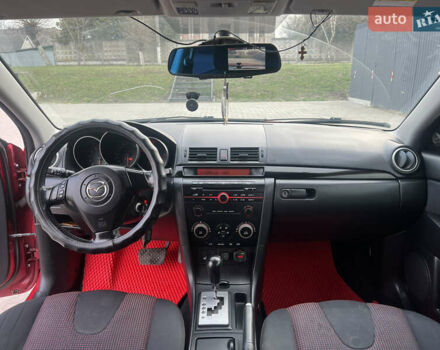 Красный Мазда 3, объемом двигателя 1.6 л и пробегом 212 тыс. км за 4300 $, фото 6 на Automoto.ua