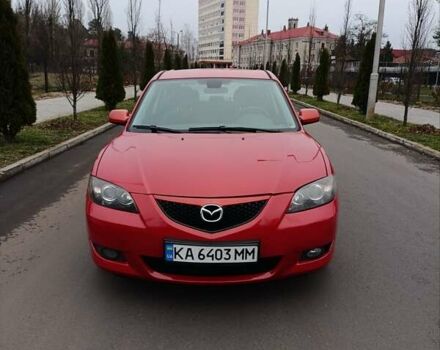 Красный Мазда 3, объемом двигателя 1.6 л и пробегом 280 тыс. км за 4299 $, фото 1 на Automoto.ua