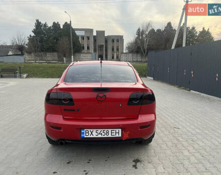 Красный Мазда 3, объемом двигателя 1.6 л и пробегом 212 тыс. км за 4300 $, фото 2 на Automoto.ua