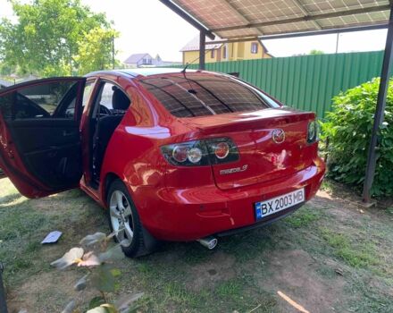 Красный Мазда 3, объемом двигателя 1.6 л и пробегом 269 тыс. км за 4000 $, фото 1 на Automoto.ua