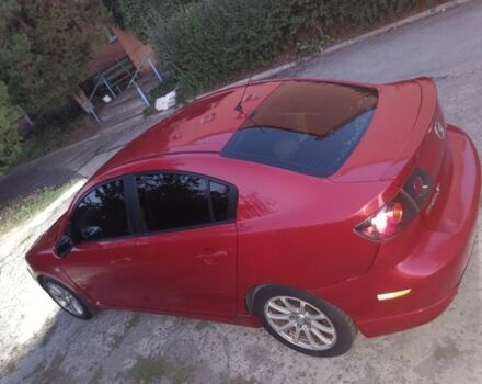 Красный Мазда 3, объемом двигателя 2 л и пробегом 211 тыс. км за 4350 $, фото 8 на Automoto.ua