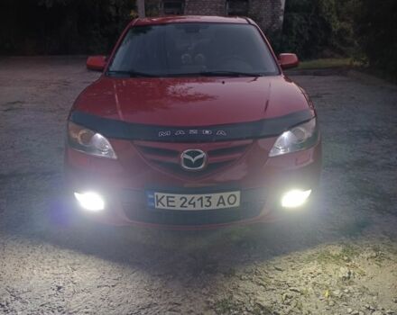 Красный Мазда 3, объемом двигателя 2 л и пробегом 211 тыс. км за 4350 $, фото 4 на Automoto.ua