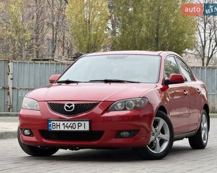 Красный Мазда 3, объемом двигателя 1.6 л и пробегом 207 тыс. км за 4400 $, фото 1 на Automoto.ua