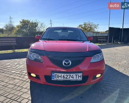 Мазда 3 2007 в Одессе на Automoto.ua Красный Мазда 3, объемом двигателя 1.6 л и пробегом 214 тыс. км за 5700 $, фото 2 на Automoto.ua