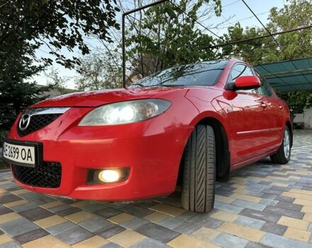 Красный Мазда 3, объемом двигателя 1.6 л и пробегом 225 тыс. км за 6500 $, фото 3 на Automoto.ua