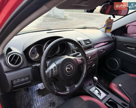 Красный Мазда 3, объемом двигателя 1.6 л и пробегом 147 тыс. км за 4300 $, фото 11 на Automoto.ua