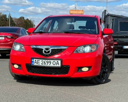 Красный Мазда 3, объемом двигателя 1.6 л и пробегом 225 тыс. км за 5800 $, фото 1 на Automoto.ua