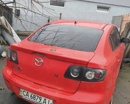 Красный Мазда 3, объемом двигателя 1.6 л и пробегом 120 тыс. км за 4000 $, фото 1 на Automoto.ua