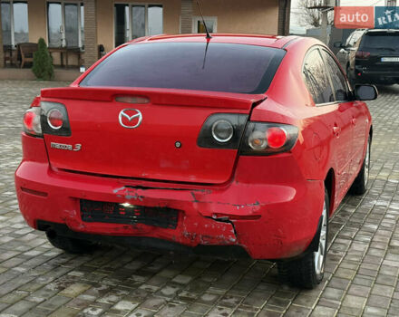 Красный Мазда 3, объемом двигателя 1.6 л и пробегом 147 тыс. км за 4300 $, фото 7 на Automoto.ua