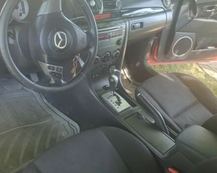 Красный Мазда 3, объемом двигателя 1.6 л и пробегом 120 тыс. км за 4000 $, фото 4 на Automoto.ua