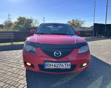 Мазда 3 2007 в Одессе на Automoto.ua Красный Мазда 3, объемом двигателя 1.6 л и пробегом 214 тыс. км за 5700 $, фото 1 на Automoto.ua