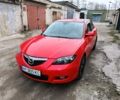 Красный Мазда 3, объемом двигателя 1.6 л и пробегом 237 тыс. км за 4600 $, фото 1 на Automoto.ua