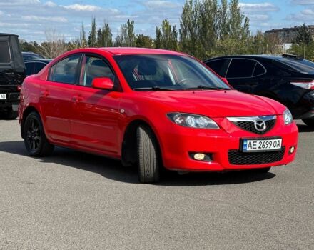 Красный Мазда 3, объемом двигателя 1.6 л и пробегом 225 тыс. км за 5800 $, фото 4 на Automoto.ua
