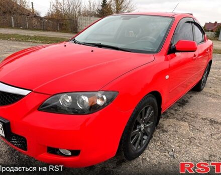 Красный Мазда 3, объемом двигателя 1.6 л и пробегом 154 тыс. км за 6700 $, фото 3 на Automoto.ua