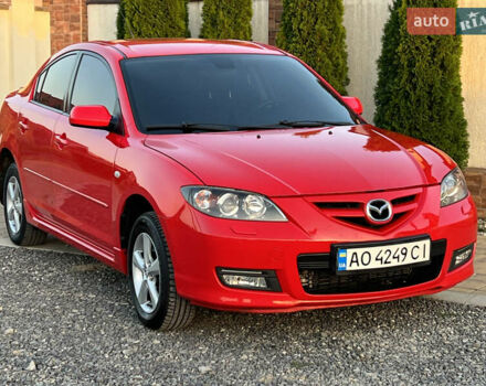Красный Мазда 3, объемом двигателя 1.6 л и пробегом 170 тыс. км за 6300 $, фото 3 на Automoto.ua