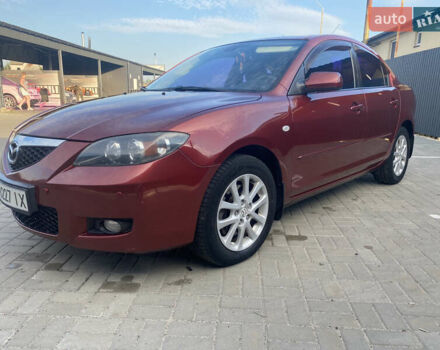 Красный Мазда 3, объемом двигателя 2 л и пробегом 244 тыс. км за 6800 $, фото 2 на Automoto.ua