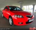 Красный Мазда 3, объемом двигателя 1.6 л и пробегом 190 тыс. км за 5900 $, фото 1 на Automoto.ua