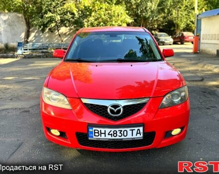 Красный Мазда 3, объемом двигателя 2 л и пробегом 200 тыс. км за 5400 $, фото 3 на Automoto.ua