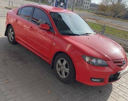 Красный Мазда 3, объемом двигателя 2 л и пробегом 160 тыс. км за 5300 $, фото 9 на Automoto.ua