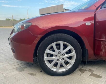 Красный Мазда 3, объемом двигателя 2 л и пробегом 220 тыс. км за 6700 $, фото 3 на Automoto.ua