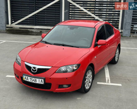 Красный Мазда 3, объемом двигателя 2 л и пробегом 205 тыс. км за 5900 $, фото 2 на Automoto.ua