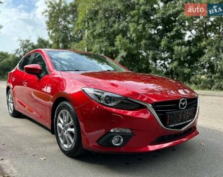 Красный Мазда 3, объемом двигателя 1.5 л и пробегом 105 тыс. км за 13700 $, фото 1 на Automoto.ua