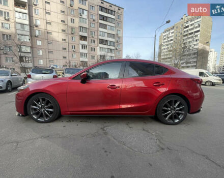 Красный Мазда 3, объемом двигателя 2 л и пробегом 163 тыс. км за 12500 $, фото 1 на Automoto.ua