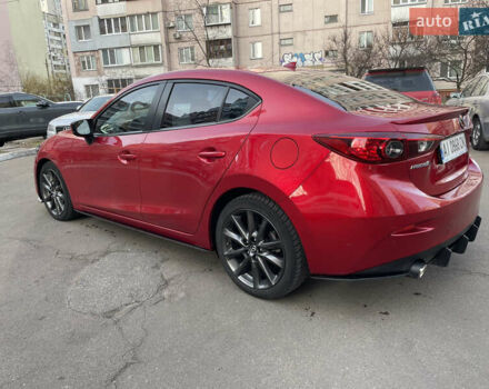 Красный Мазда 3, объемом двигателя 2 л и пробегом 163 тыс. км за 12500 $, фото 2 на Automoto.ua