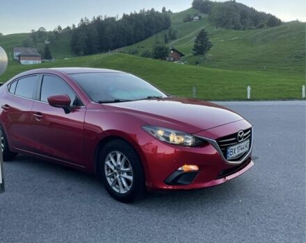 Красный Мазда 3, объемом двигателя 2 л и пробегом 180 тыс. км за 10900 $, фото 2 на Automoto.ua