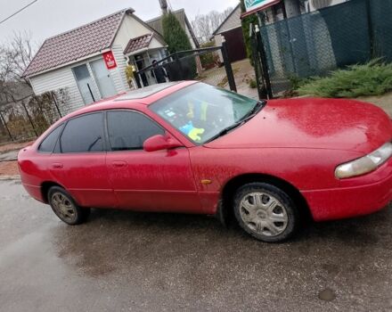 Красный Мазда 3, объемом двигателя 1.8 л и пробегом 320 тыс. км за 1700 $, фото 1 на Automoto.ua