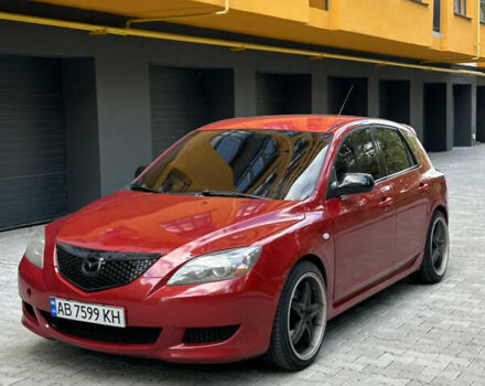 Красный Мазда 3, объемом двигателя 2 л и пробегом 250 тыс. км за 3650 $, фото 1 на Automoto.ua